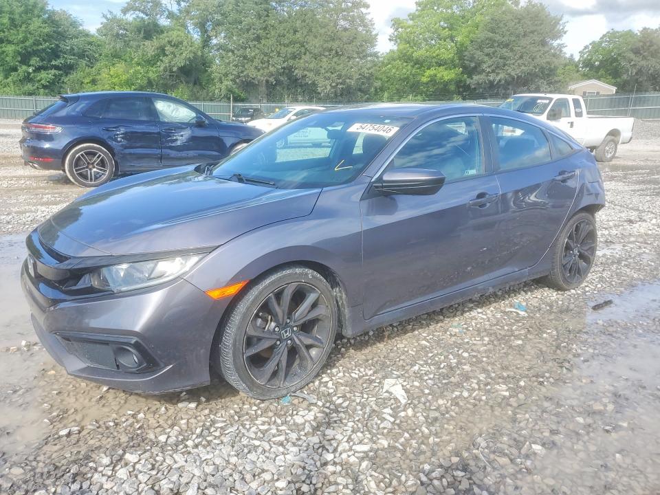 Aukcja sprzedaży 2020 Honda Civic, vin: 19XFC2E85LE007677, numer aukcji: 54754046