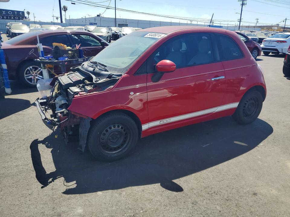 Aukcja sprzedaży 2012 Fiat 500, vin: 3C3CFFAR7CT108932, numer aukcji: 54406016