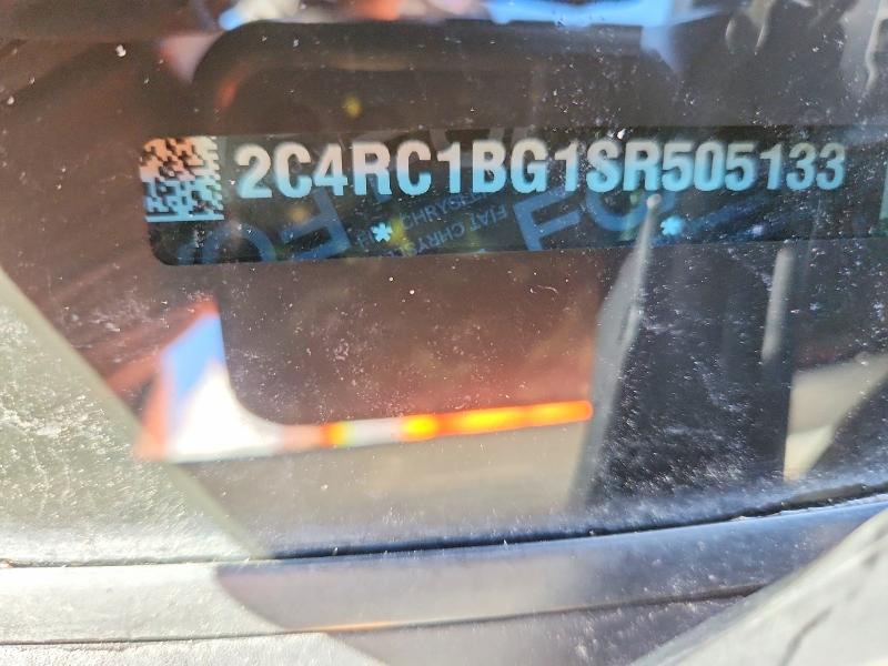 Aukcja sprzedaży 2025 Chrysler Pacifica, vin: 2C4RC1BG1SR505133, numer aukcji: 52071946