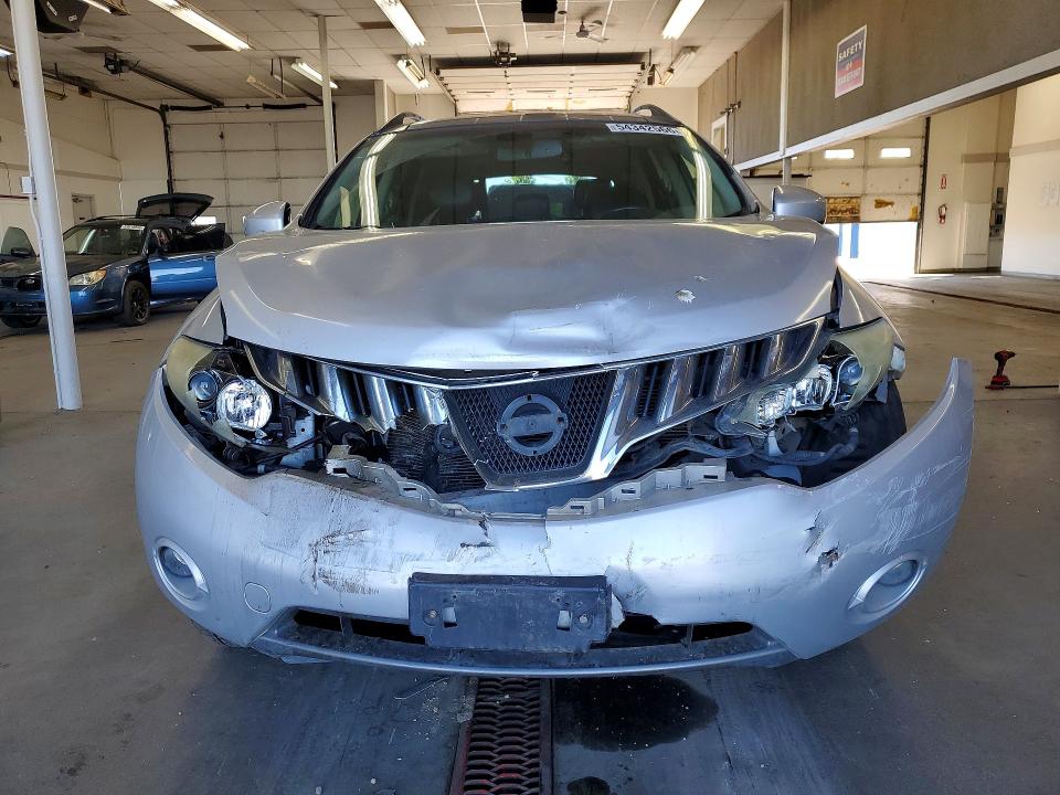 2009 Nissan Murano მანქანა იყიდება აუქციონზე, vin: JN8AZ18W19W106268, აუქციონის ნომერი: 54342566