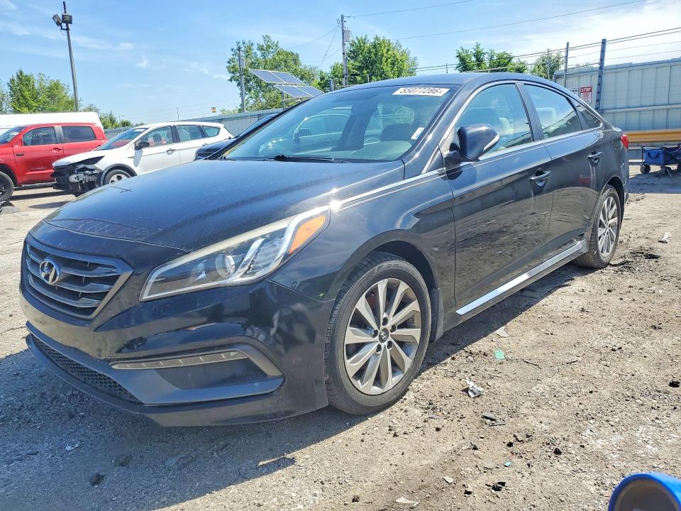 Продаж на аукціоні авто 2016 Hyundai Sonata, vin: 5NPE34AF9GH290694, номер лоту: 55077286