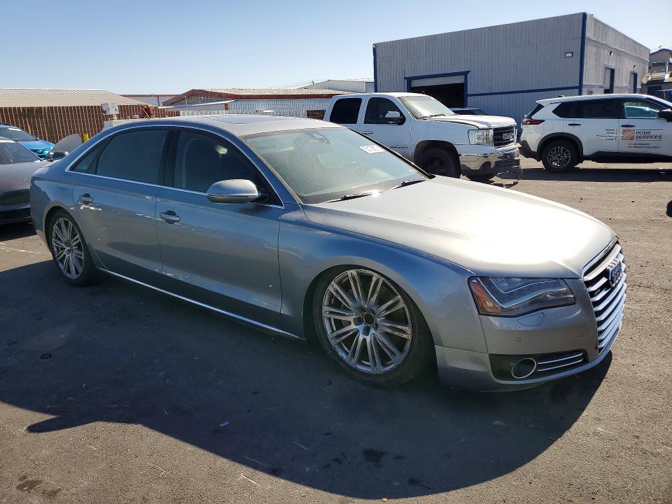 2013 Audi A8 მანქანა იყიდება აუქციონზე, vin: WAURGAFD0DN006731, აუქციონის ნომერი: 53128876