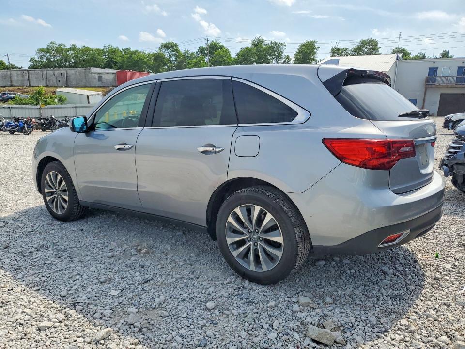 2016 Acura Mdx მანქანა იყიდება აუქციონზე, vin: 5FRYD4H49GB034387, აუქციონის ნომერი: 55552166