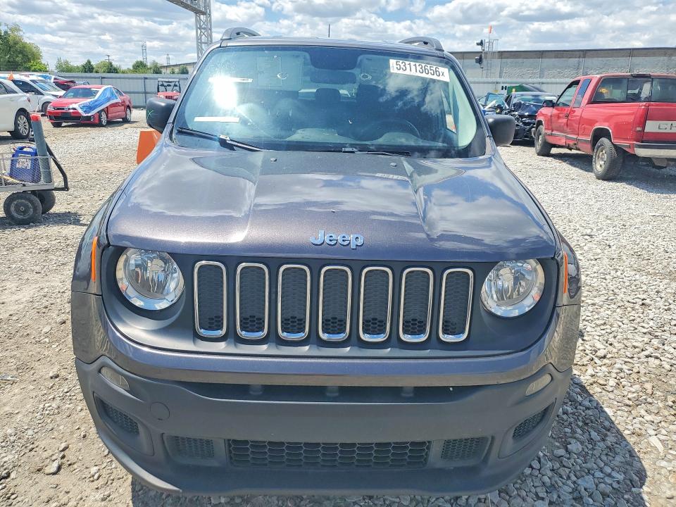 53113656 :رقم المزاد ، ZACCJBAB7HPF27464 vin ، 2017 Jeep Renegade مزاد بيع