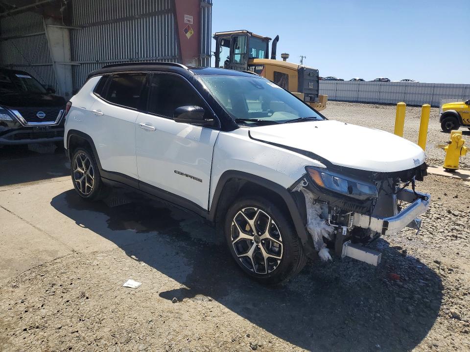 2025 Jeep Compass მანქანა იყიდება აუქციონზე, vin: 3C4NJDCN4ST619837, აუქციონის ნომერი: 53588656
