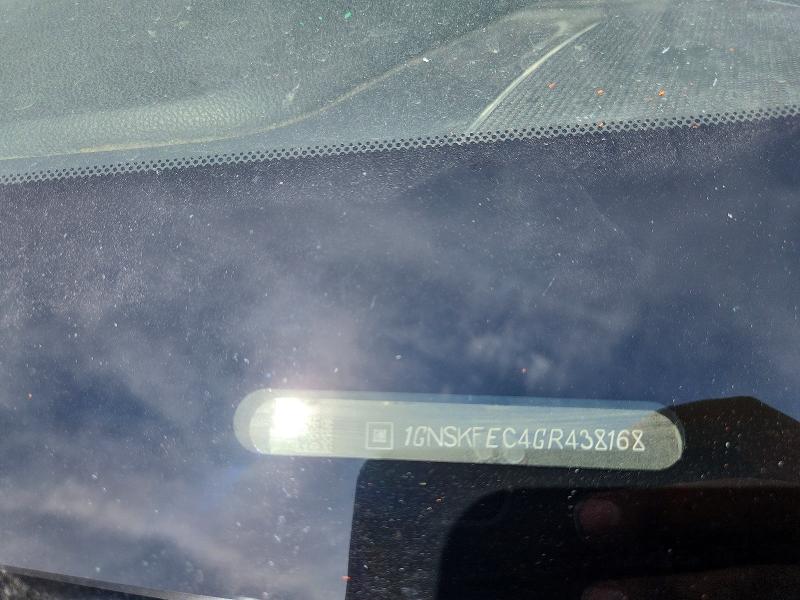 55564446 :رقم المزاد ، 1GNSKFEC4GR438168 vin ، 2016 Chevrolet Tahoe مزاد بيع