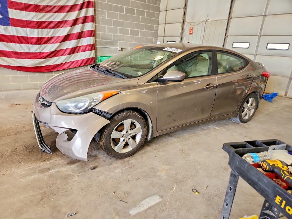 52911036 :رقم المزاد ، 5NPDH4AE8CH142986 vin ، 2012 Hyundai Elantra مزاد بيع