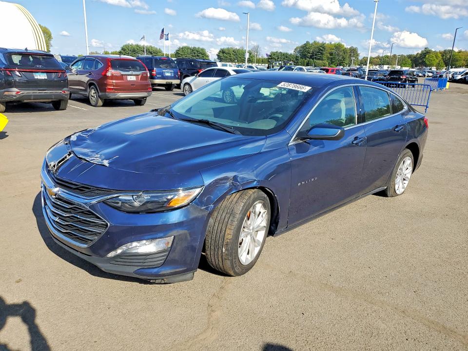 52878666 :رقم المزاد ، 1G1ZD5ST7NF169669 vin ، 2022 Chevrolet Malibu مزاد بيع