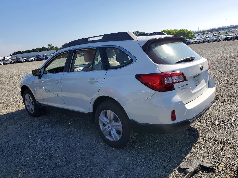 2016 Subaru Outback მანქანა იყიდება აუქციონზე, vin: 4S4BSAAC1G3307909, აუქციონის ნომერი: 52782586