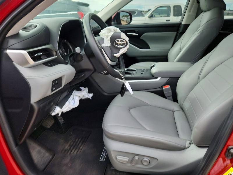 54790476 :رقم المزاد ، 5TDKDRAH2RS533290 vin ، 2024 Toyota Highlander مزاد بيع