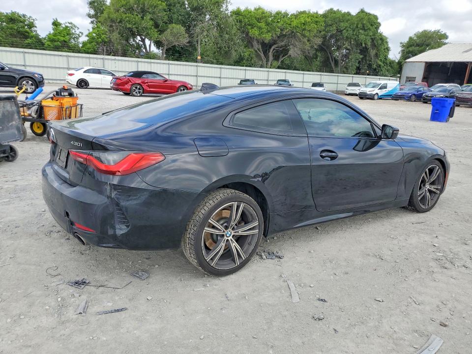 2021 Bmw 430xi მანქანა იყიდება აუქციონზე, vin: WBA73AP00MCG98518, აუქციონის ნომერი: 52411096