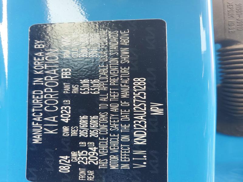 Продаж на аукціоні авто 2025 Kia Soul, vin: KNDJ23AU2S7251288, номер лоту: 55221916