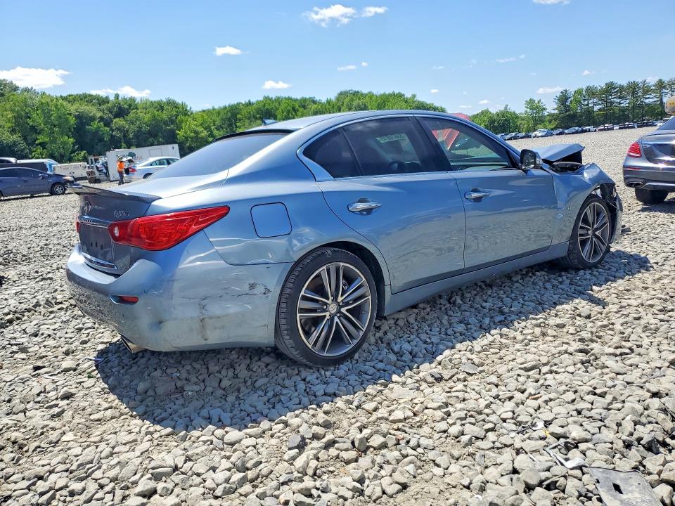 2014 Infiniti Q50 მანქანა იყიდება აუქციონზე, vin: JN1BV7AR2EM703523, აუქციონის ნომერი: 55670916