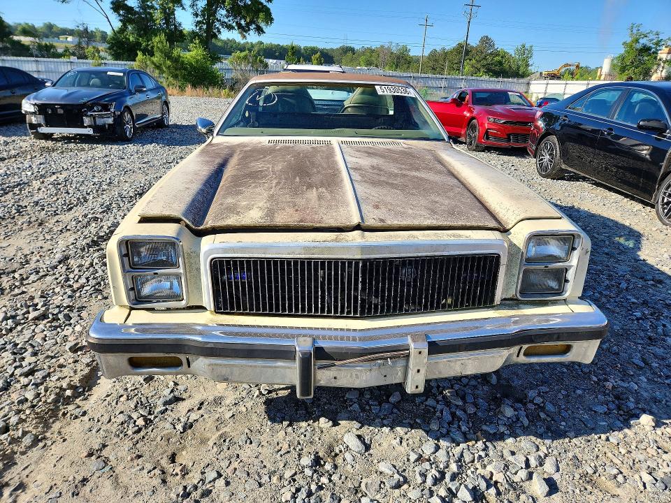 51930536 :رقم المزاد ، 1D80V6D529612 vin ، 1976 Chevrolet El Camino مزاد بيع