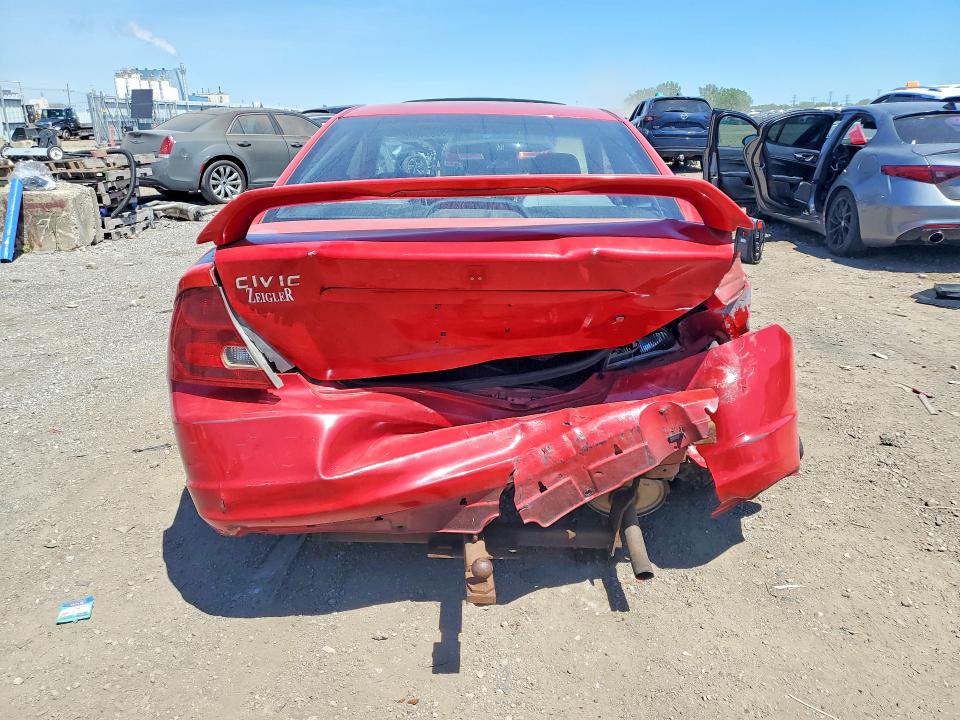 2001 Honda Civic მანქანა იყიდება აუქციონზე, vin: 1HGEM21921L123884, აუქციონის ნომერი: 53654686