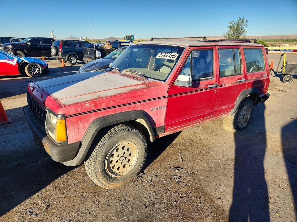 51932496 :رقم المزاد ، 1J4FJ28L9KL540279 vin ، 1989 Jeep Cherokee مزاد بيع