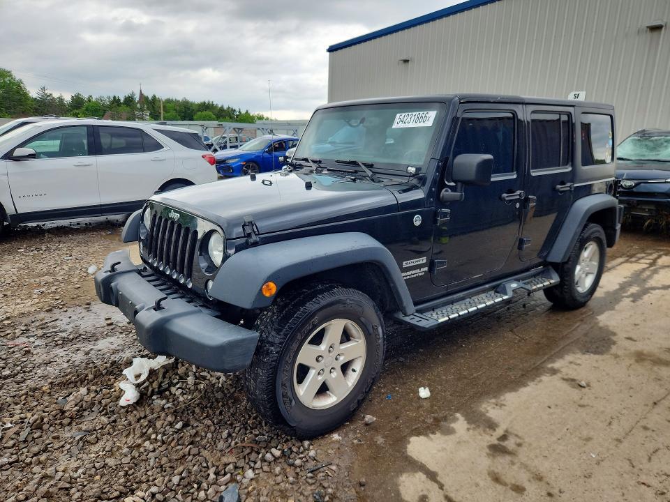 54231866 :رقم المزاد ، 1C4HJWDG3FL774910 vin ، 2015 Jeep Wrangler Unlimited مزاد بيع