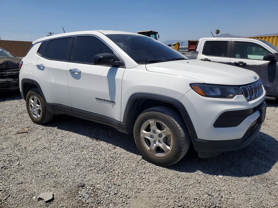 53080566 :رقم المزاد ، 3C4NJDAB7NT202662 vin ، 2022 Jeep Compass مزاد بيع