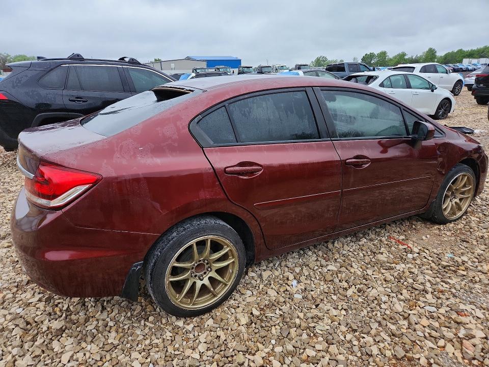 52271696 :رقم المزاد ، 19XFB2F59FE117627 vin ، 2015 Honda Civic مزاد بيع