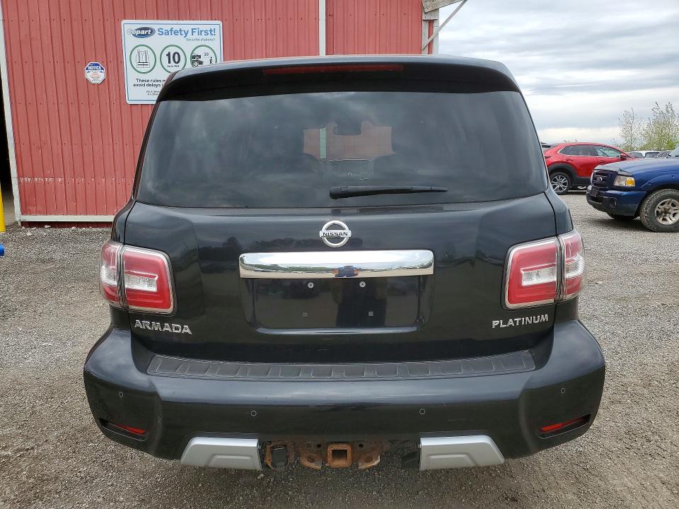 2017 Nissan Armada მანქანა იყიდება აუქციონზე, vin: JN8AY2NE7H9704821, აუქციონის ნომერი: 52135276