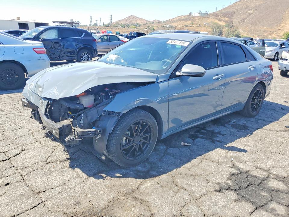 52455806 :رقم المزاد ، KMHLM4AJ2NU031889 vin ، 2022 Hyundai Elantra مزاد بيع