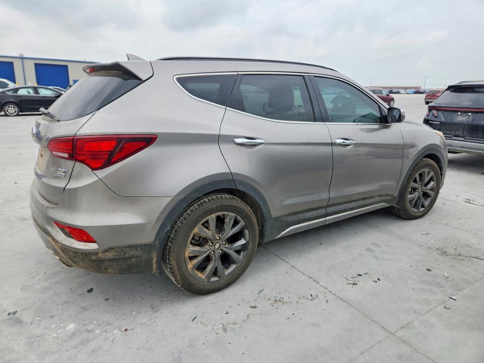 2017 Hyundai Santa Fe Sport მანქანა იყიდება აუქციონზე, vin: 5XYZW4LA2HG501754, აუქციონის ნომერი: 53750356
