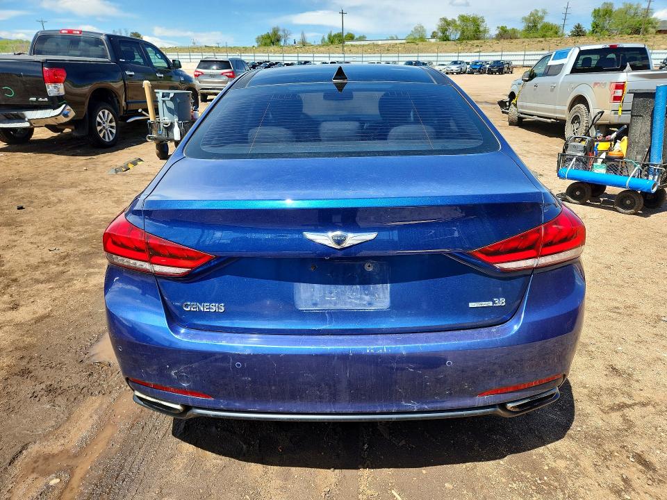 52560206 :رقم المزاد ، KMHGN4JE2GU127963 vin ، 2016 Hyundai Gens 3.8l/4.6l مزاد بيع