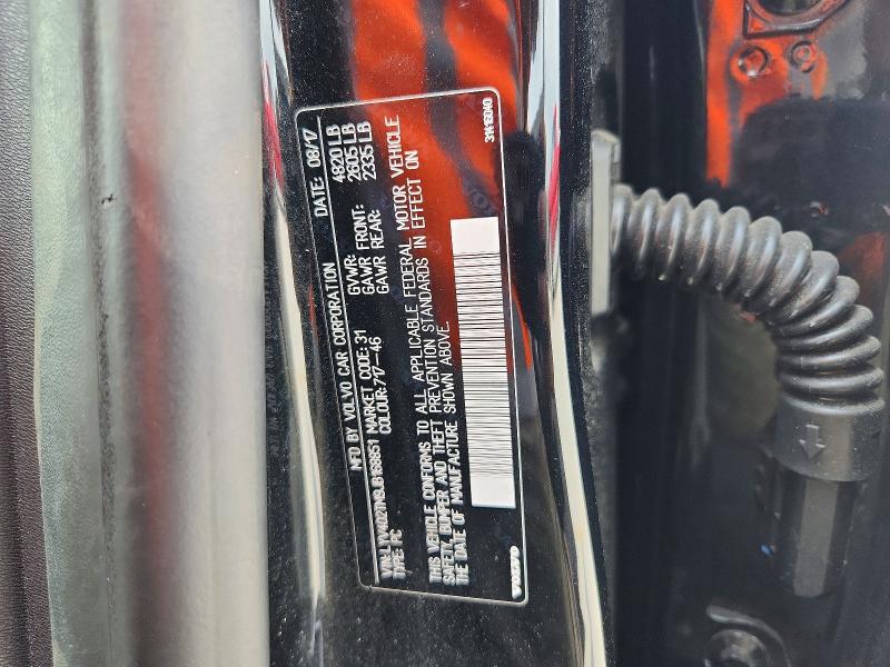 Aukcja sprzedaży 2018 Volvo S60, vin: LYV402TM9JB168851, numer aukcji: 53979516