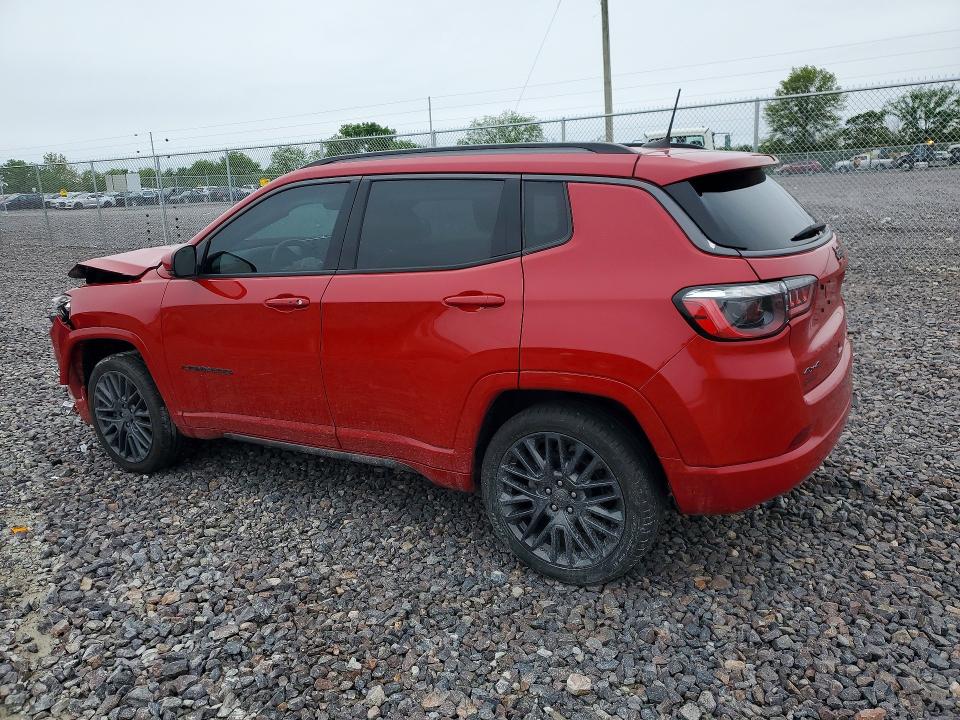 54142496 :رقم المزاد ، 3C4NJDCBXNT132782 vin ، 2022 Jeep Compass مزاد بيع