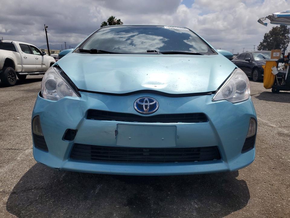 2013 Toyota Prius C მანქანა იყიდება აუქციონზე, vin: JTDKDTB33D1049862, აუქციონის ნომერი: 55014446