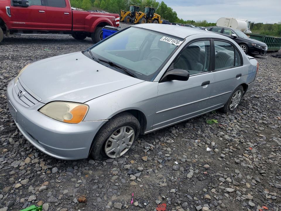 Aukcja sprzedaży 2001 Honda Civic, vin: 2HGES16531H517980, numer aukcji: 54421626