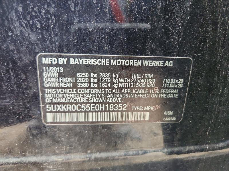 Продажа на аукционе авто 2014 Bmw X5, vin: 5UXKR0C55E0H18352, номер лота: 53319306