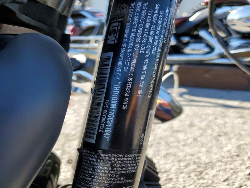 Aukcja sprzedaży 2016 Harley-davidson Fxdb, vin: 1HD1GXM17GC311847, numer aukcji: 53247316