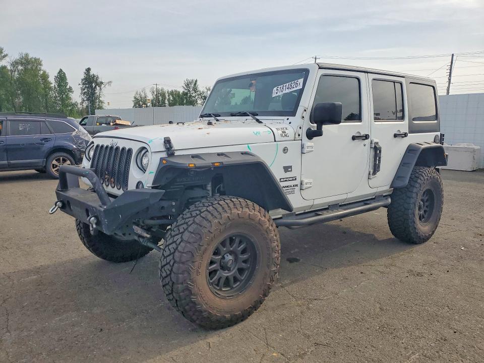 51814826 :رقم المزاد ، 1C4BJWDGXHL531183 vin ، 2017 Jeep Wrangler Unlimited مزاد بيع