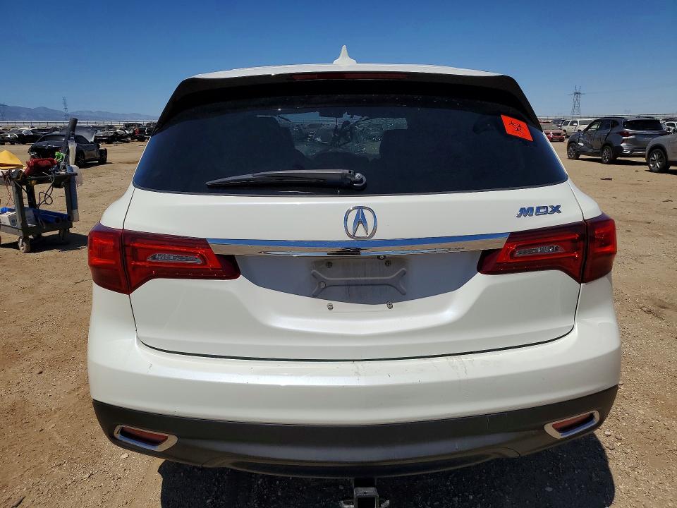 Продажа на аукционе авто 2016 Acura Mdx, vin: 5FRYD3H41GB009722, номер лота: 54160556