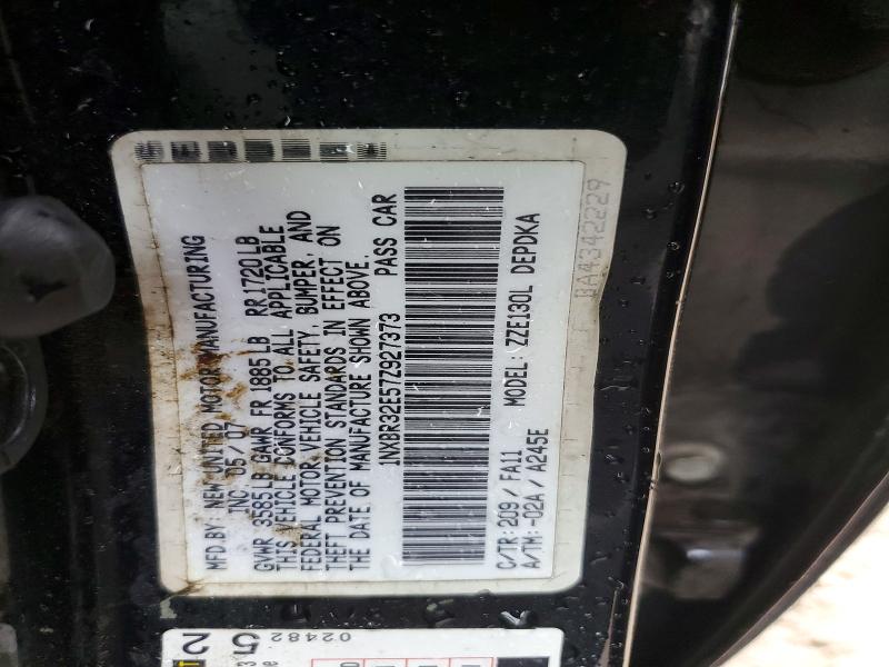 Auction sale of the 2007 Toyota Corolla, vin: 1NXBR32E57Z927373, lot number: 54280376