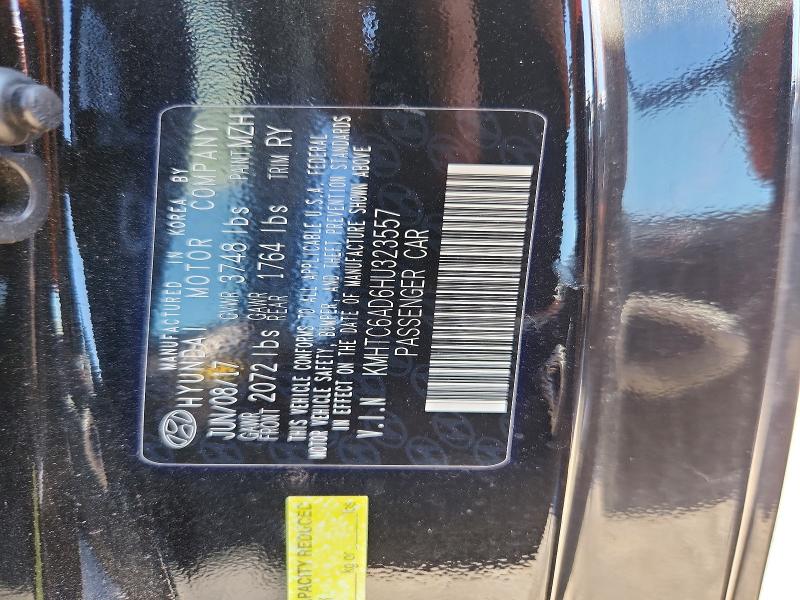 Aukcja sprzedaży 2017 Hyundai Veloster, vin: KMHTC6AD6HU323557, numer aukcji: 54624016