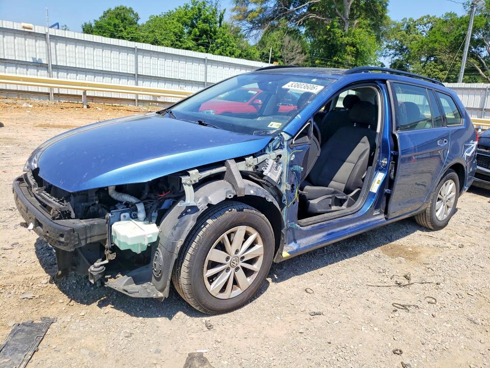 2019 Volkswagen Golf Sportwagen მანქანა იყიდება აუქციონზე, vin: 3VWY57AU9KM512464, აუქციონის ნომერი: 53803606