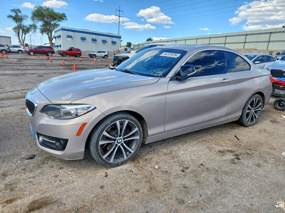 54701976 :رقم المزاد ، WBA1F5C52FV256818 vin ، 2015 Bmw 228 مزاد بيع