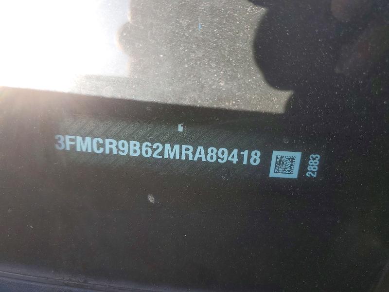 54905036 :رقم المزاد ، 3FMCR9B62MRA89418 vin ، 2021 Ford Bronco Sport مزاد بيع