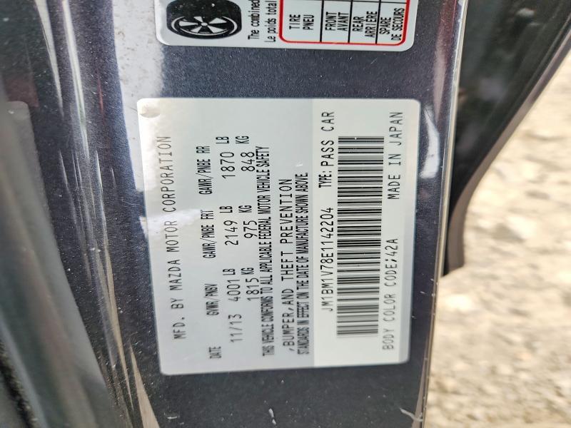 Продаж на аукціоні авто 2014 Mazda 3, vin: JM1BM1V78E1142204, номер лоту: 54455876