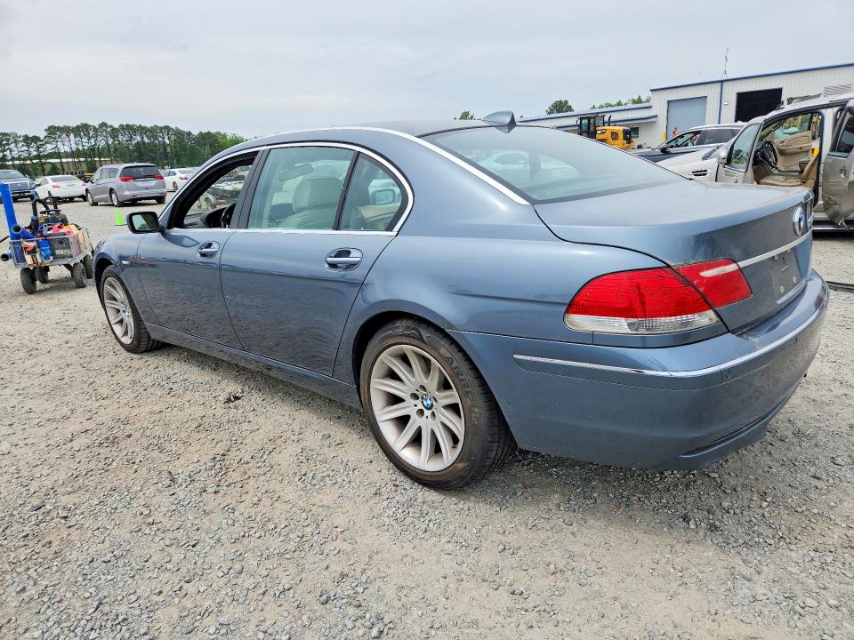 2008 Bmw 750 მანქანა იყიდება აუქციონზე, vin: WBAHN83588DT80457, აუქციონის ნომერი: 52502276