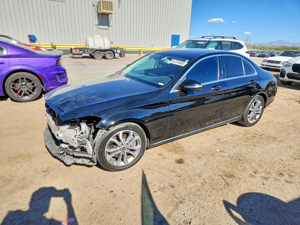 Auction sale of the 2017 Mercedes-benz C, vin: 55SWF4JBXHU217986, lot number: 54728586