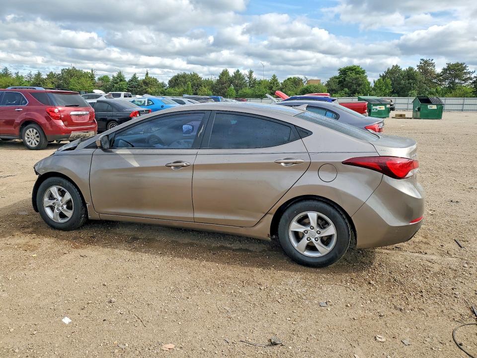 2015 Hyundai Elantra მანქანა იყიდება აუქციონზე, vin: 5NPDH4AE2FH620100, აუქციონის ნომერი: 54076466