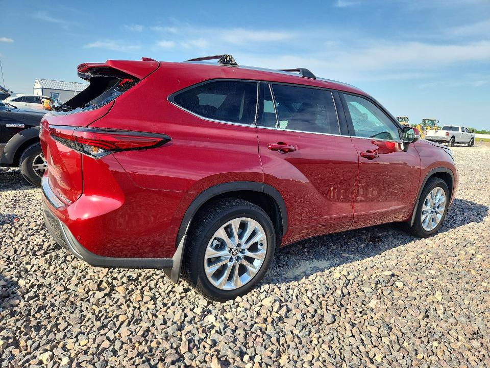 2022 Toyota Highlander მანქანა იყიდება აუქციონზე, vin: 5TDDZRBH1NS217821, აუქციონის ნომერი: 54074506