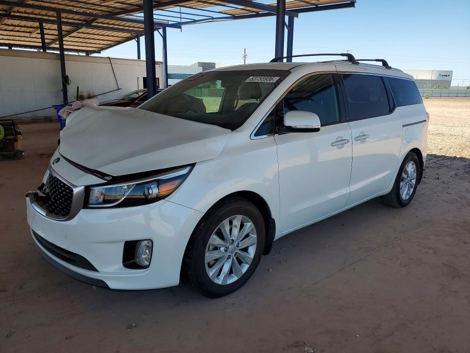 53755936 :رقم المزاد ، KNDMC5C13G6134387 vin ، 2016 Kia Sedona مزاد بيع