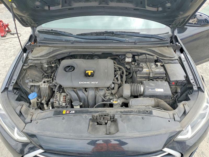 52588926 :رقم المزاد ، KMHD74LF1HU089081 vin ، 2017 Hyundai Elantra مزاد بيع