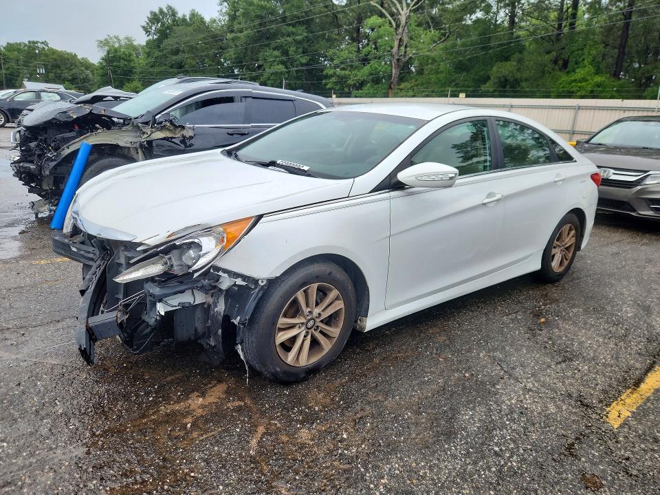 55009026 :رقم المزاد ، 5NPEB4AC9EH820720 vin ، 2014 Hyundai Sonata مزاد بيع