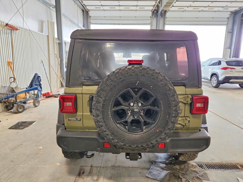 55720646 :رقم المزاد ، 1C4PJXDN1SW507323 vin ، 2025 Jeep Wrangler مزاد بيع