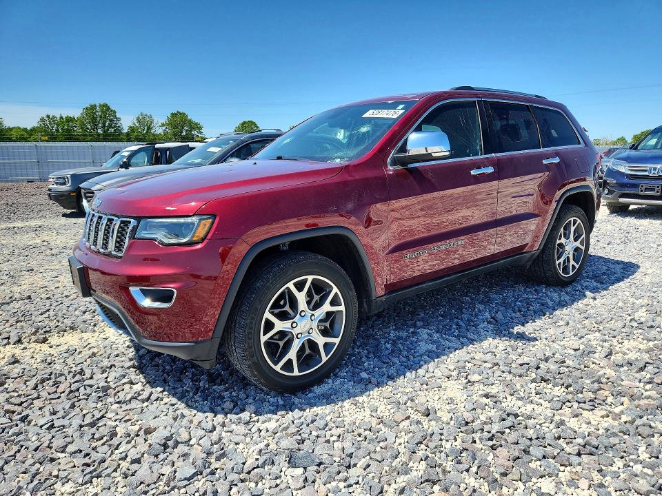 52817476 :رقم المزاد ، 1C4RJFBGXKC547957 vin ، 2019 Jeep Grand Cherokee مزاد بيع